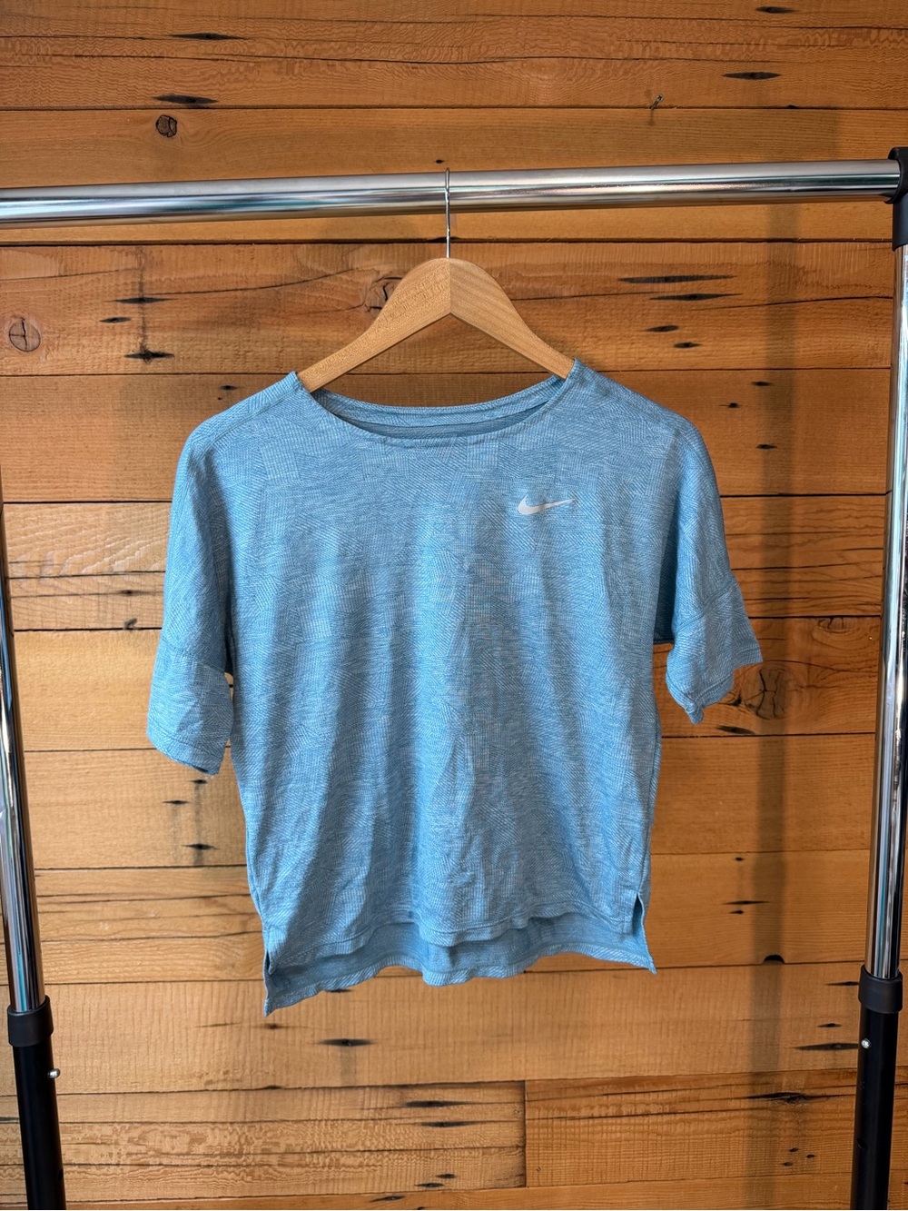Nike Men’s Heather Sky Blue Short Sleeve Performance Tee